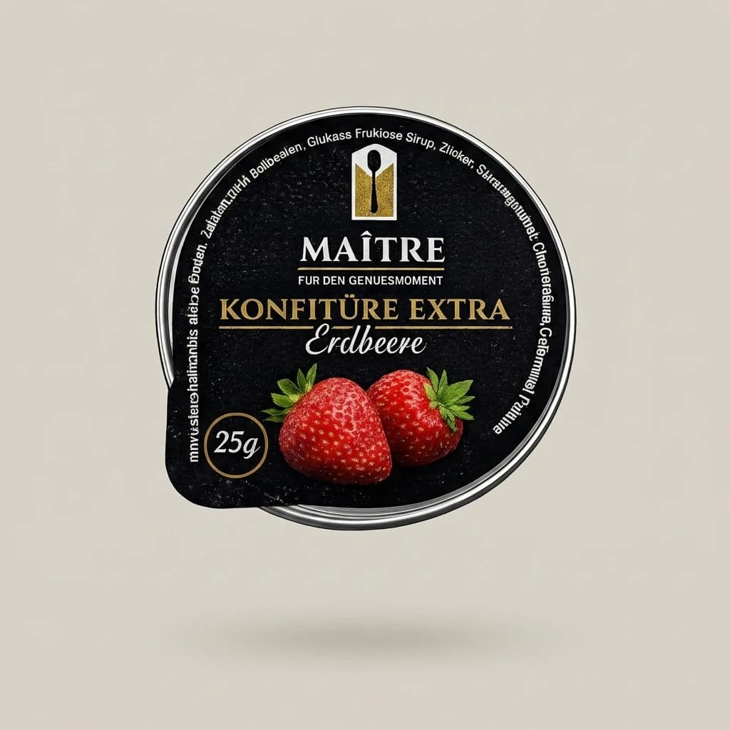 Erdbeeren Konfitüre Extra Maitree 25g